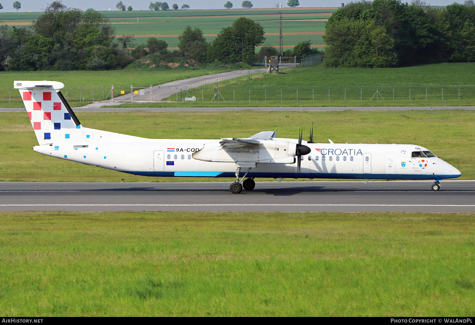 Aircraft Photo of 9A-CQD | Bombardier DHC-8-402 Dash 8 | Croatia Airlines | AirHistory.net #521451