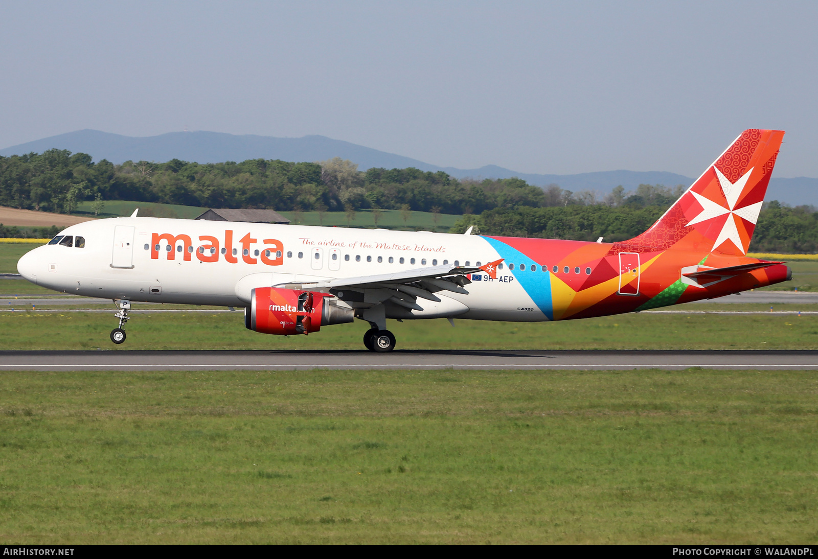 Aircraft Photo of 9H-AEP | Airbus A320-214 | Air Malta | AirHistory.net #521460