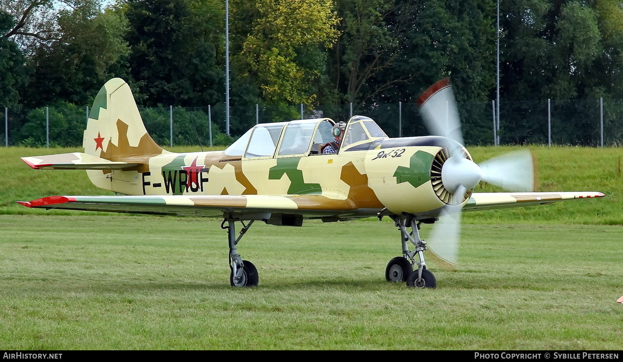 Aircraft Photo of F-WRUF | Yakovlev Yak-52... | AirHistory.net #521490