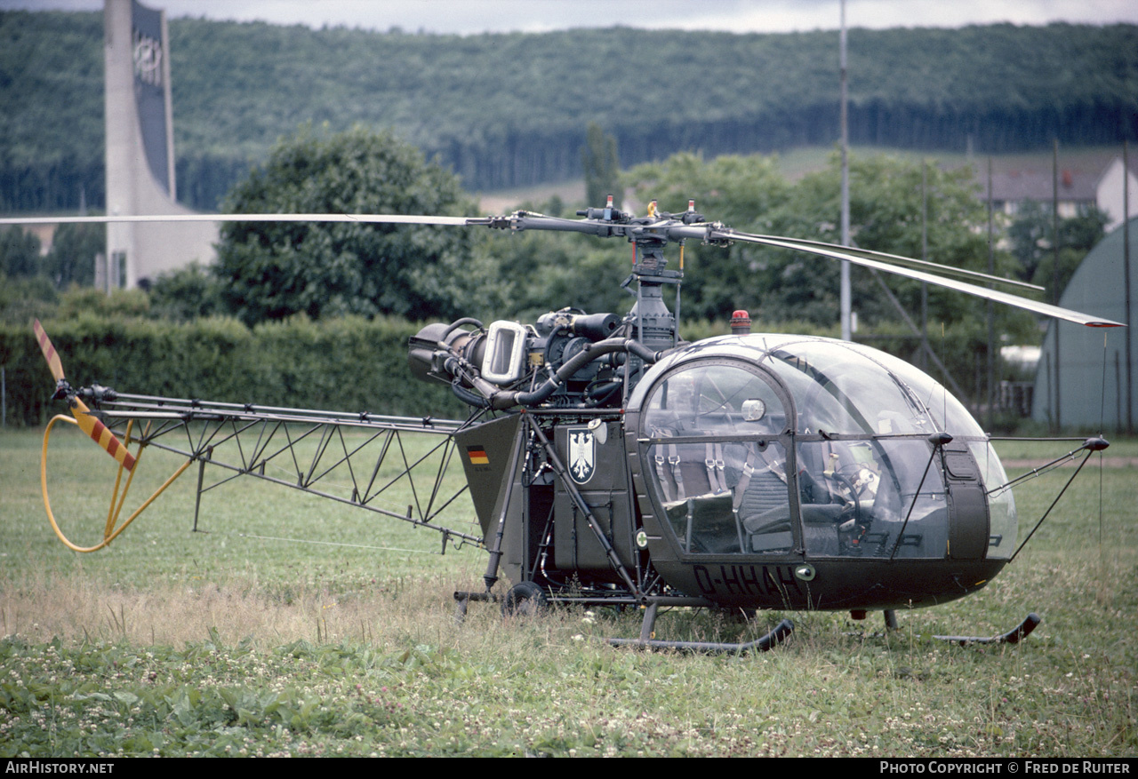 Aircraft Photo of D-HHAH | Sud-Est SE-3130 Alouette II | Bundesgrenzschutz | AirHistory.net #521491