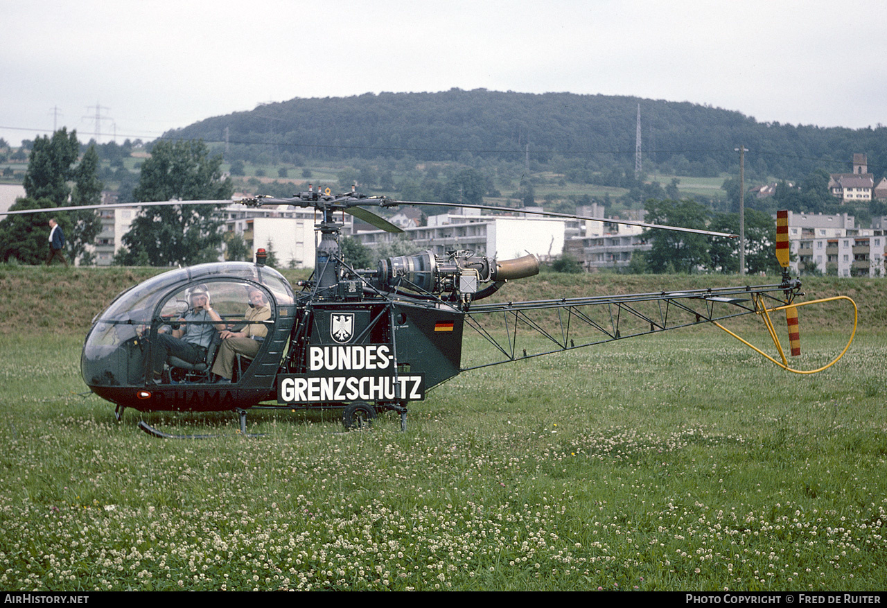 Aircraft Photo of D-HAMA | Sud SA-318C Alouette II Astazou | Bundesgrenzschutz | AirHistory.net #521492