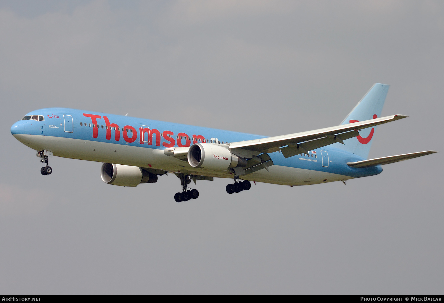 Aircraft Photo of G-OBYF | Boeing 767-304/ER | Thomsonfly | AirHistory.net #521510