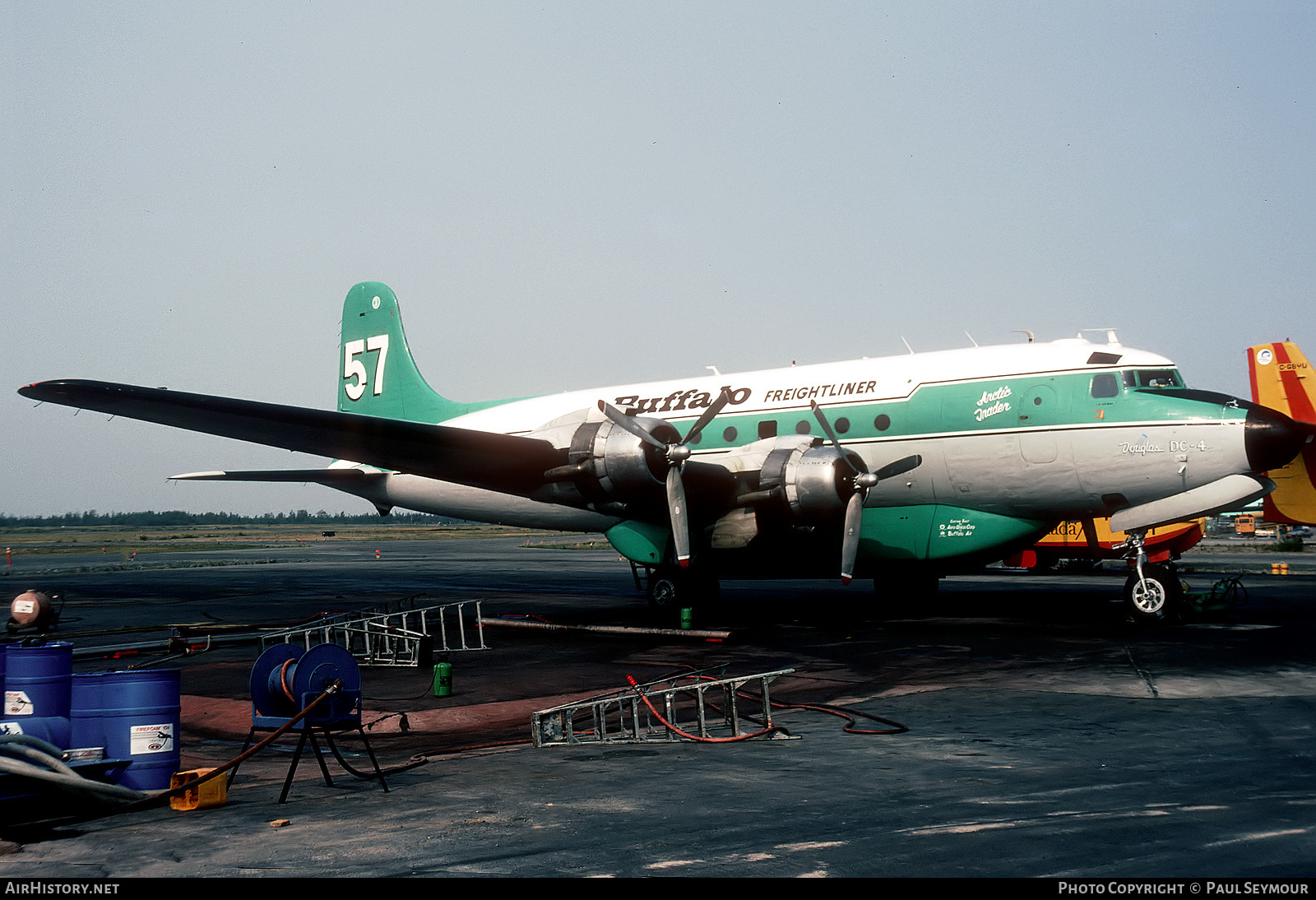 Aircraft Photo of C-FIQM | Douglas C-54G/AT Skymaster | Buffalo Airways | AirHistory.net #521522