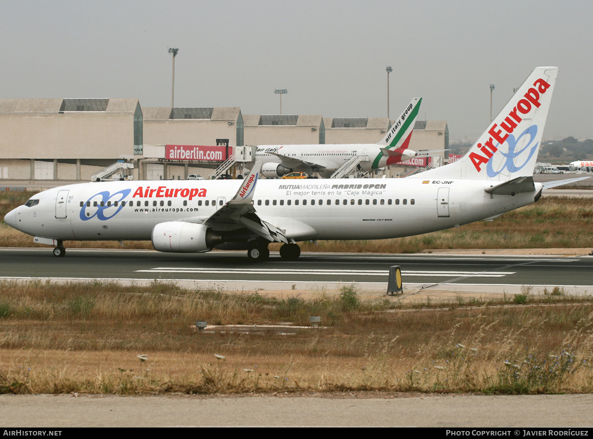 Aircraft Photo of EC-JNF | Boeing 737-85P | Air Europa | AirHistory.net #521554