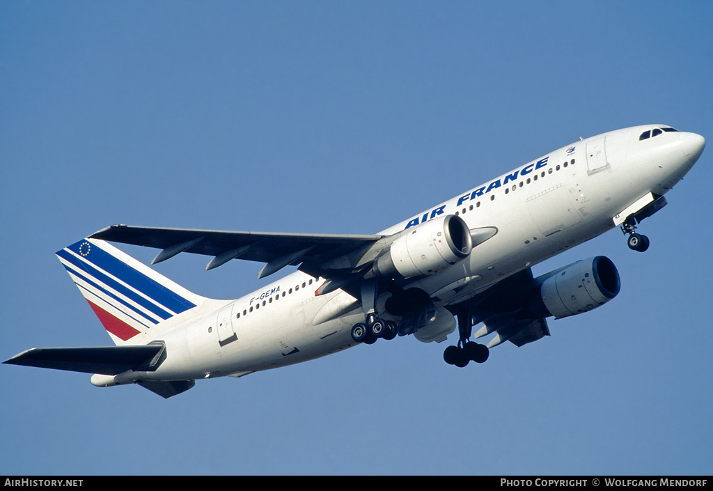 Aircraft Photo of F-GEMA | Airbus A310-203 | Air France | AirHistory.net #521560