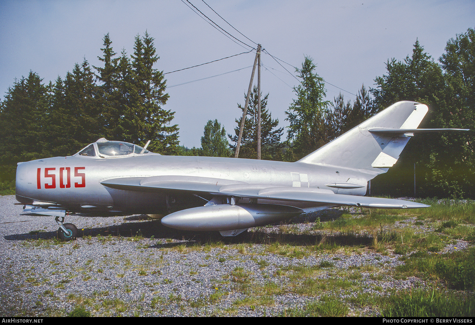 Aircraft Photo of 1505 | PZL-Mielec Lim-5 | Poland - Air Force | AirHistory.net #521587