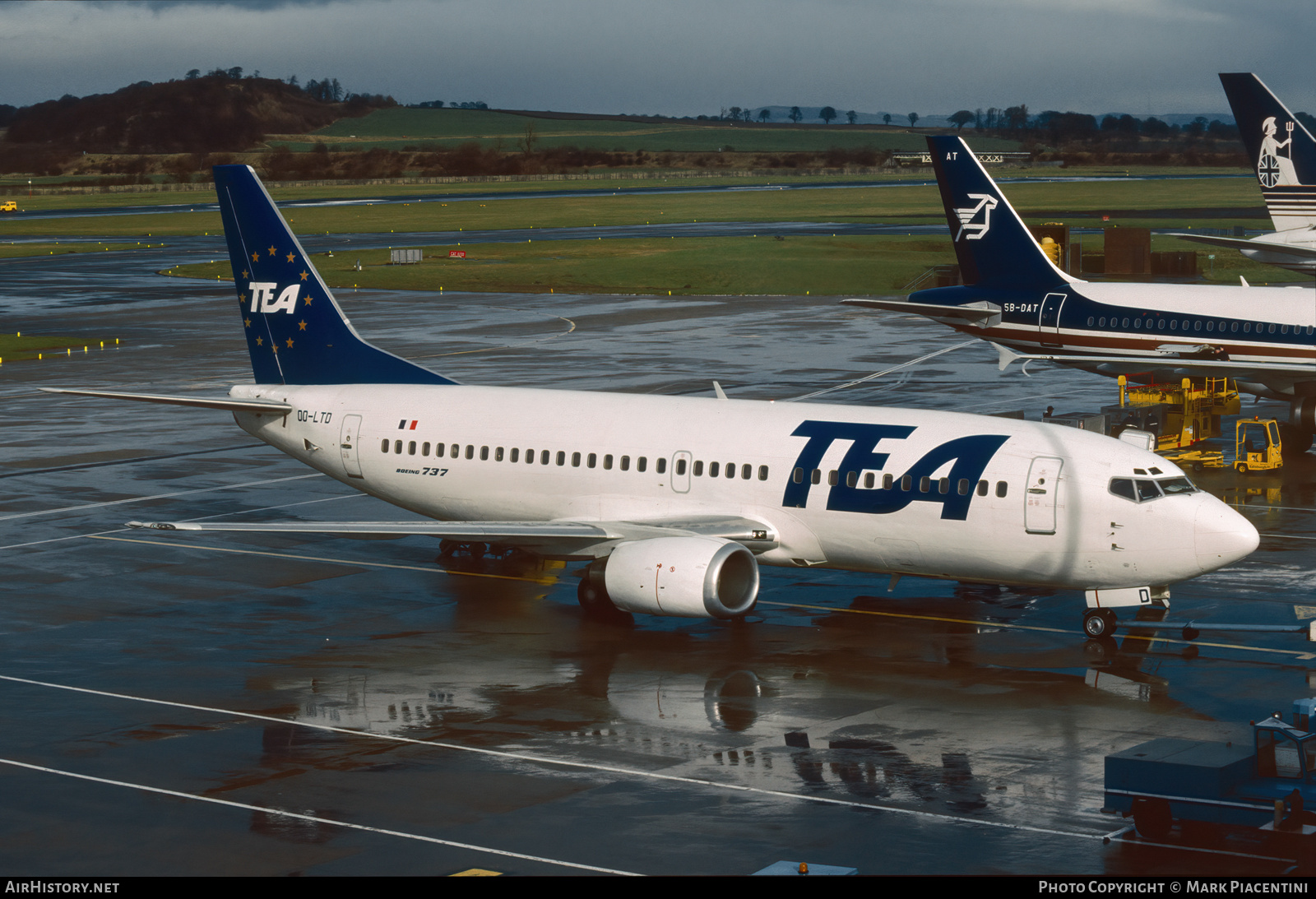 Aircraft Photo of OO-LTD | Boeing 737-3M8 | TEA - Trans European Airways | AirHistory.net #521592