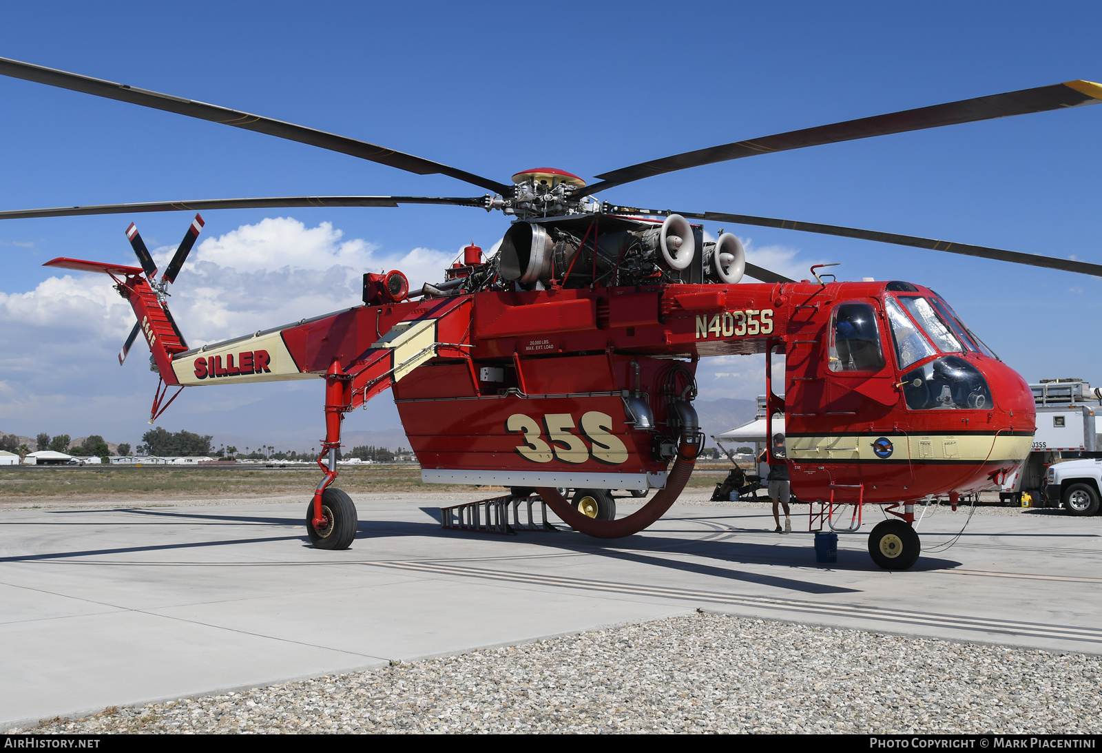 Aircraft Photo of N4035S | Sikorsky S-64E Skycrane | Siller Helicopters | AirHistory.net #521613