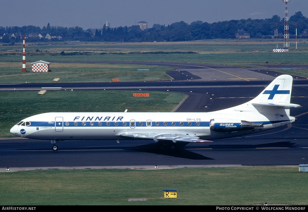 Aircraft Photo of OH-LSG | Sud SE-210 Caravelle 10B3 Super B | Finnair | AirHistory.net #521632