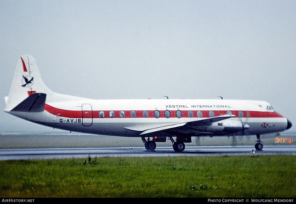 Aircraft Photo of G-AVJB | Vickers 815 Viscount | Kestrel International Airways | AirHistory.net #521636