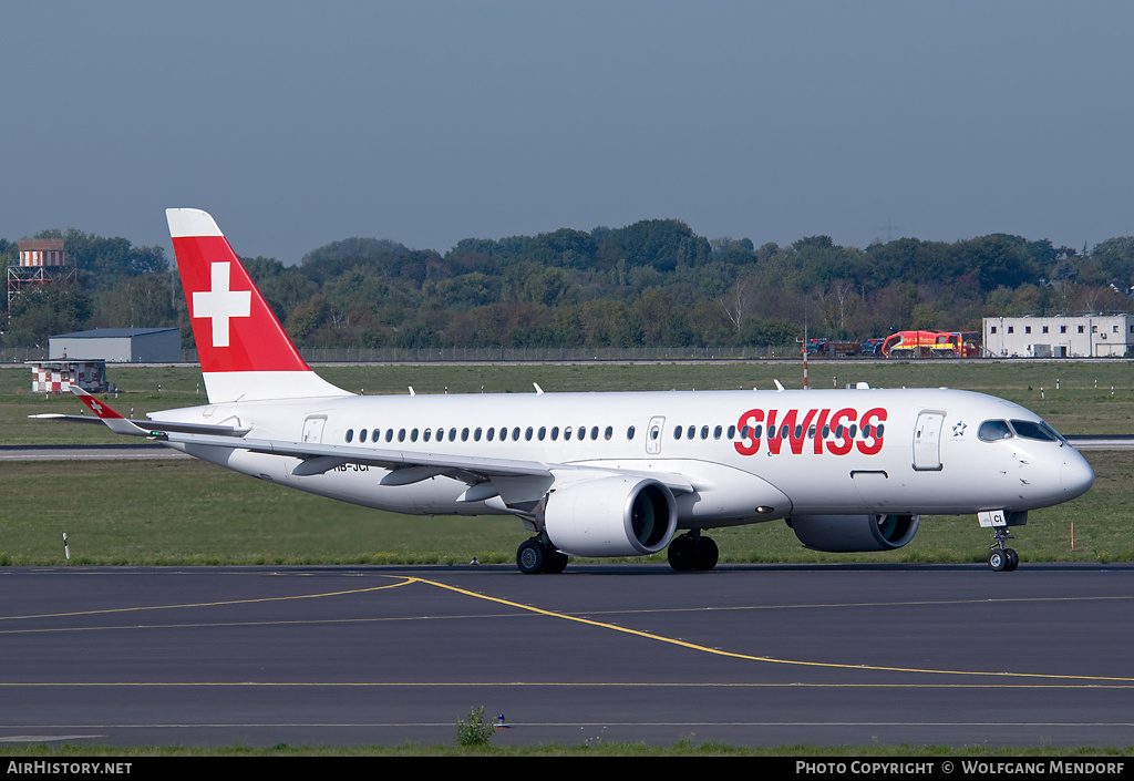 Aircraft Photo of HB-JCI | Bombardier CSeries CS300 (BD-500-1A11) | Swiss International Air Lines | AirHistory.net #521637