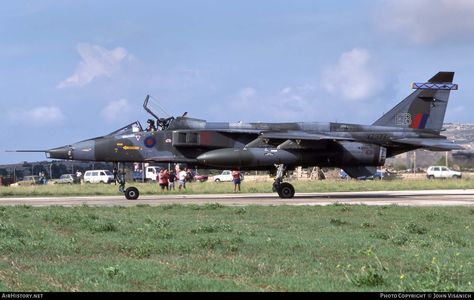 Aircraft Photo of XZ377 | Sepecat Jaguar GR1A | UK - Air Force | AirHistory.net #521640