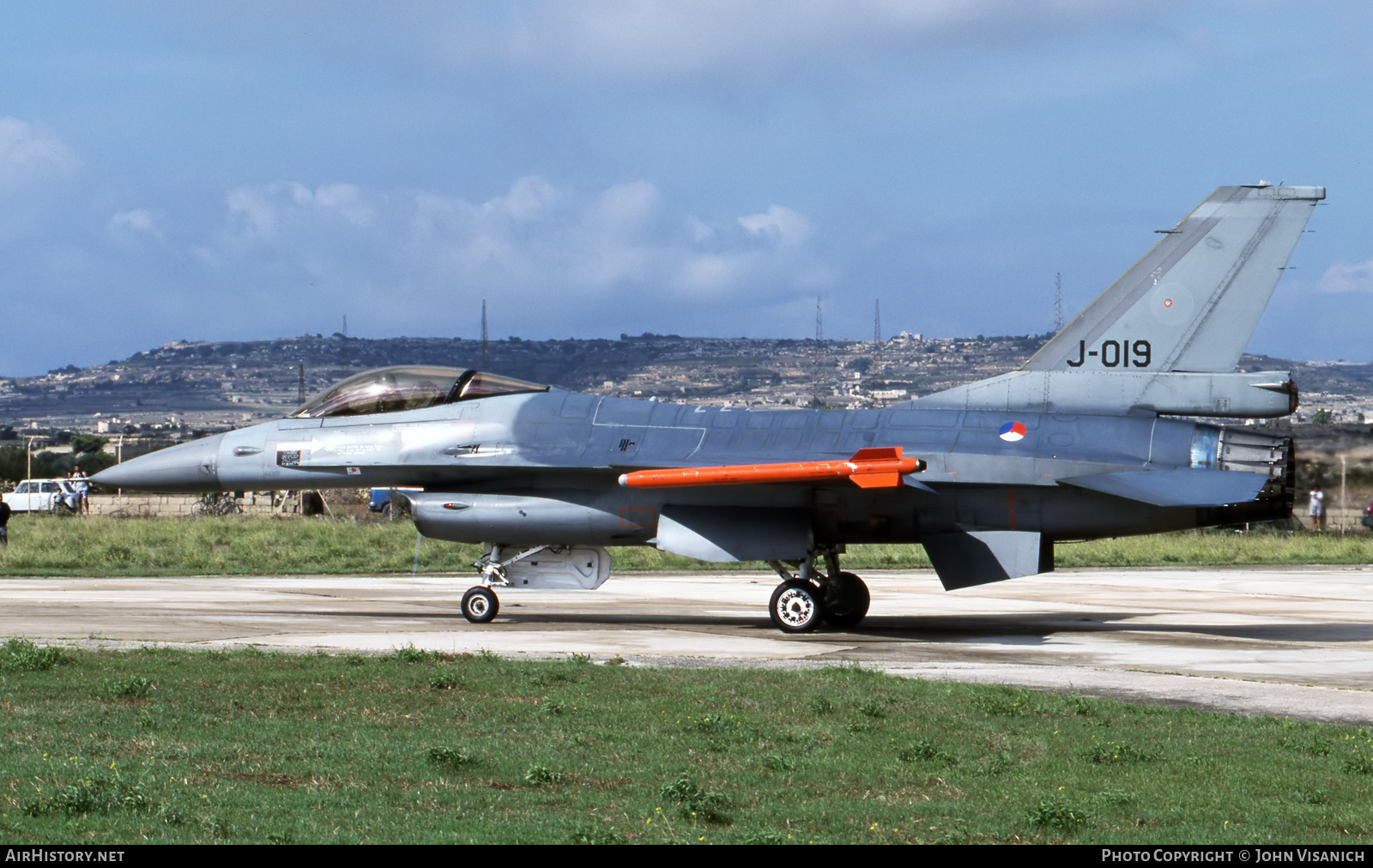 Aircraft Photo of J-019 | General Dynamics F-16A Fighting Falcon | Netherlands - Air Force | AirHistory.net #521645