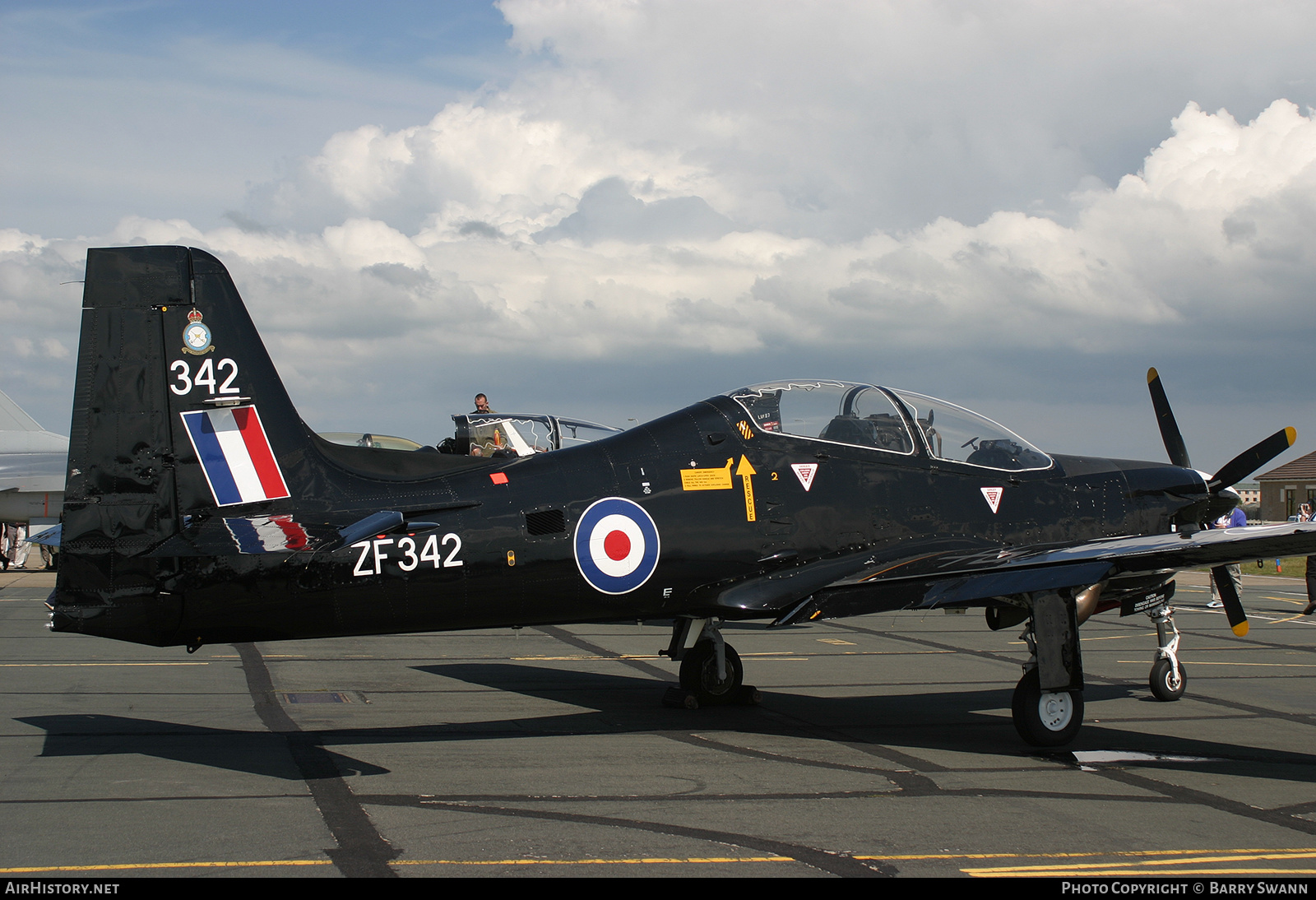 Aircraft Photo of ZF342 | Short S-312 Tucano T1 | UK - Air Force | AirHistory.net #521653