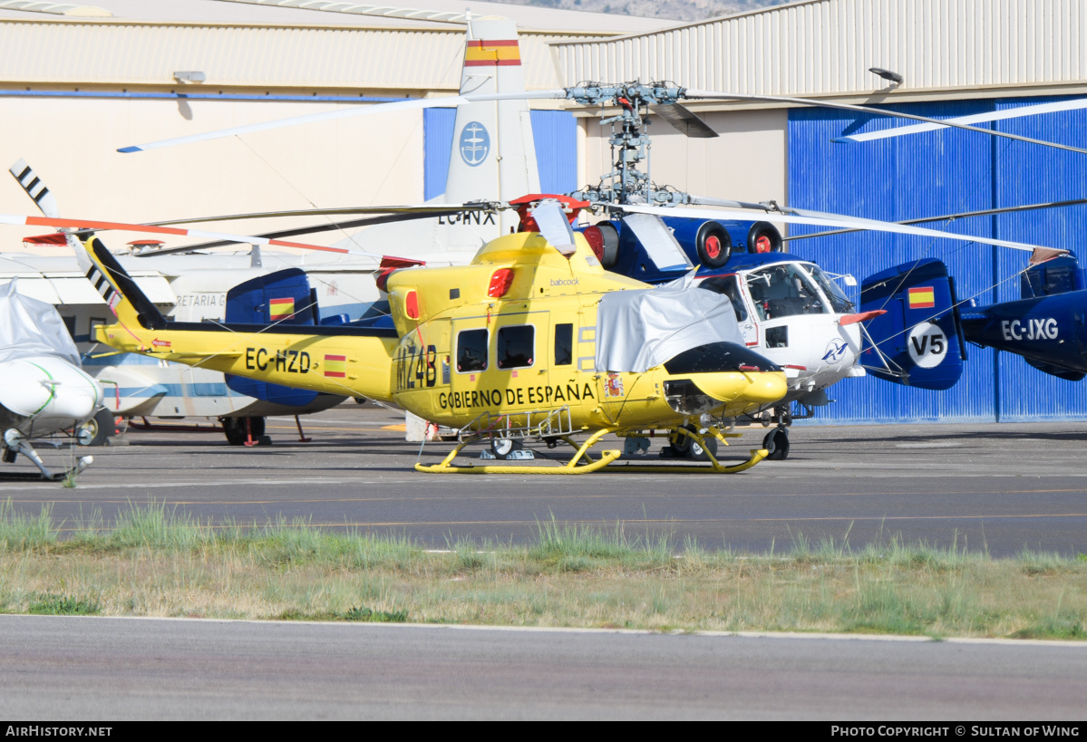 Aircraft Photo of EC-HZD | Bell 412HP | Gobierno de España | AirHistory.net #521656