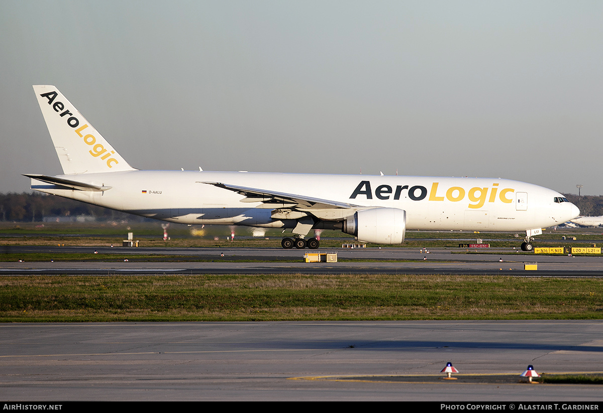 Aircraft Photo of D-AALU | Boeing 777-F1H | AeroLogic | AirHistory.net #521660