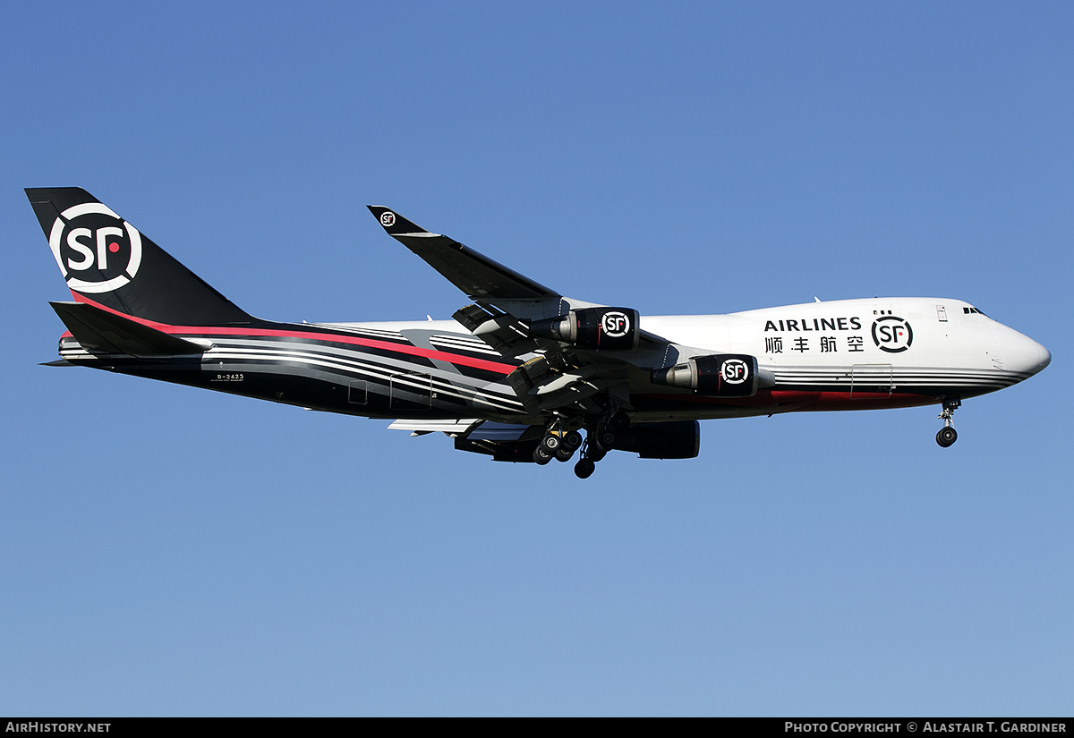 Aircraft Photo of B-2423 | Boeing 747-4EVF/ER/SCD | SF Airlines | AirHistory.net #521661