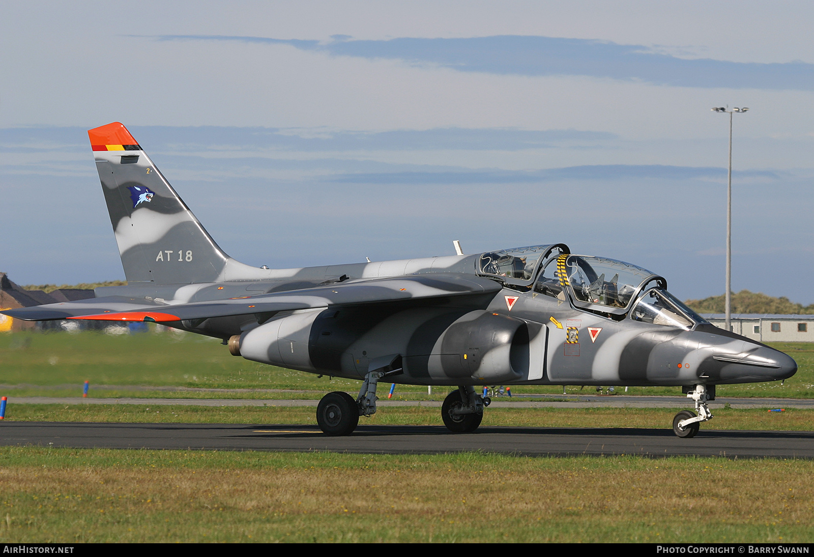 Aircraft Photo of AT18 | Dassault-Dornier Alpha Jet 1B | Belgium - Air Force | AirHistory.net #521670