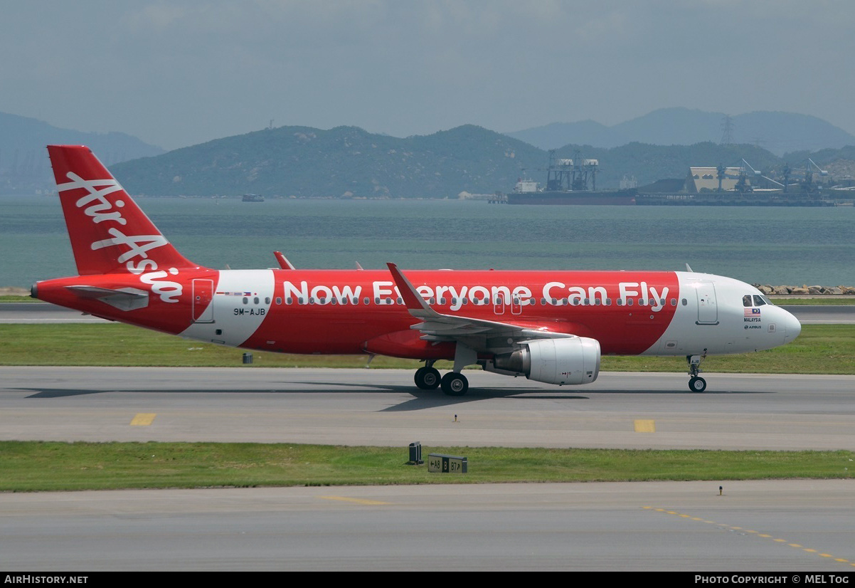 Aircraft Photo of 9M-AJB | Airbus A320-216 | AirAsia | AirHistory.net #521671