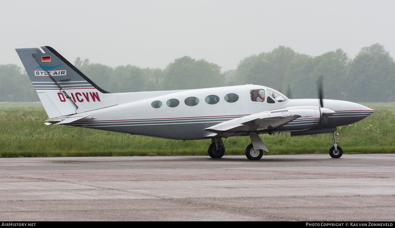 Aircraft Photo of D-ICVW | Cessna 421C Golden Eagle II | Sylt Air | AirHistory.net #521682