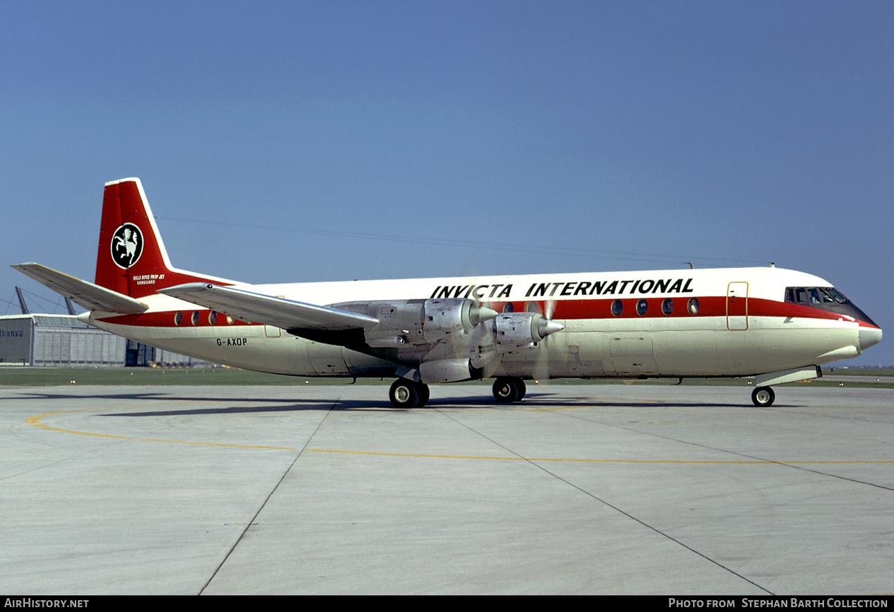 Aircraft Photo of G-AXOP | Vickers 952 Vanguard | Invicta International Airlines | AirHistory.net #521713