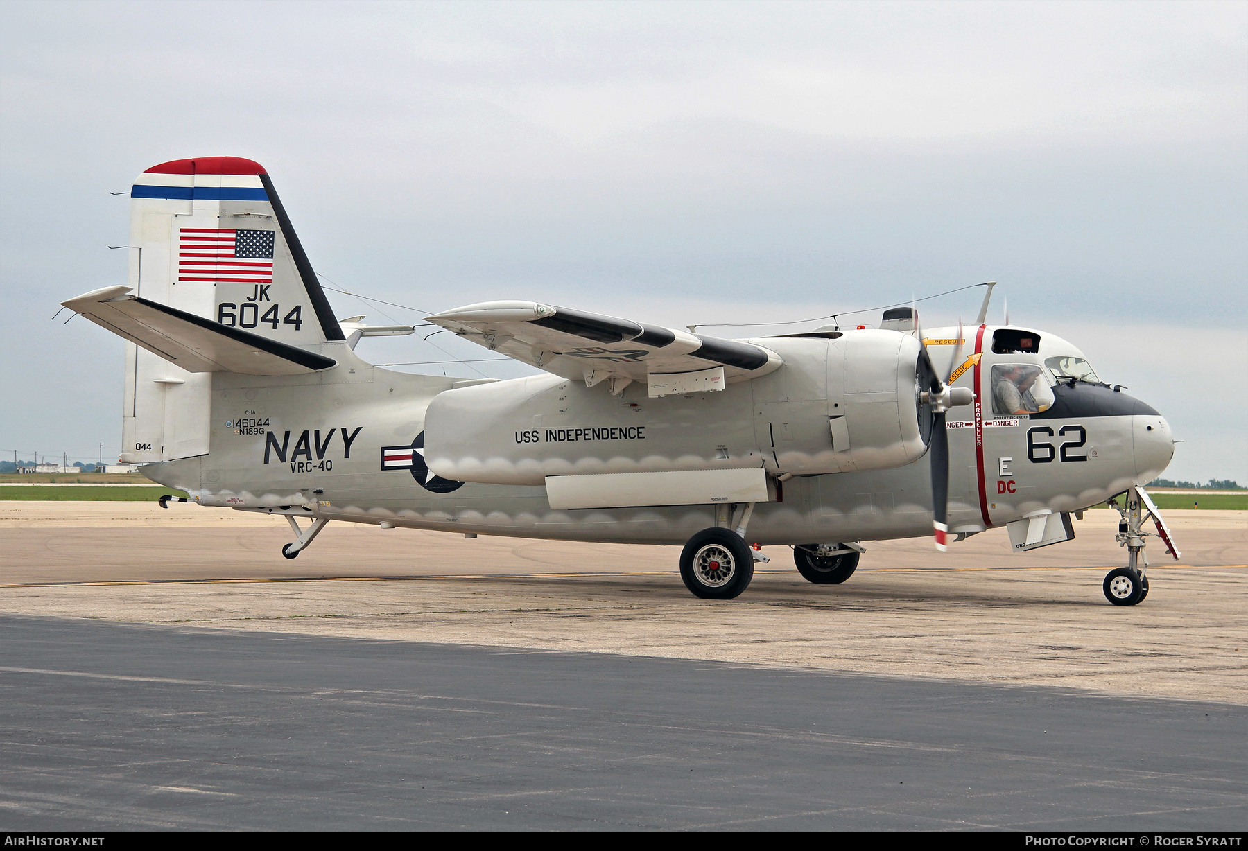 Aircraft Photo of N189G / 146044 | Grumman C-1A Trader | USA - Navy | AirHistory.net #521716