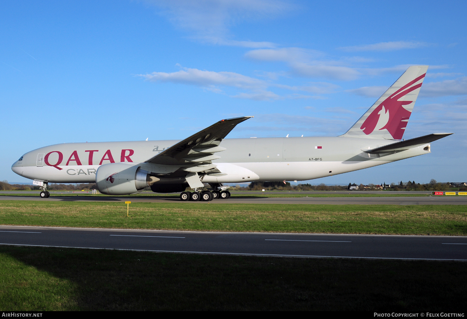 Aircraft Photo of A7-BFG | Boeing 777-FDZ | Qatar Airways Cargo | AirHistory.net #521730