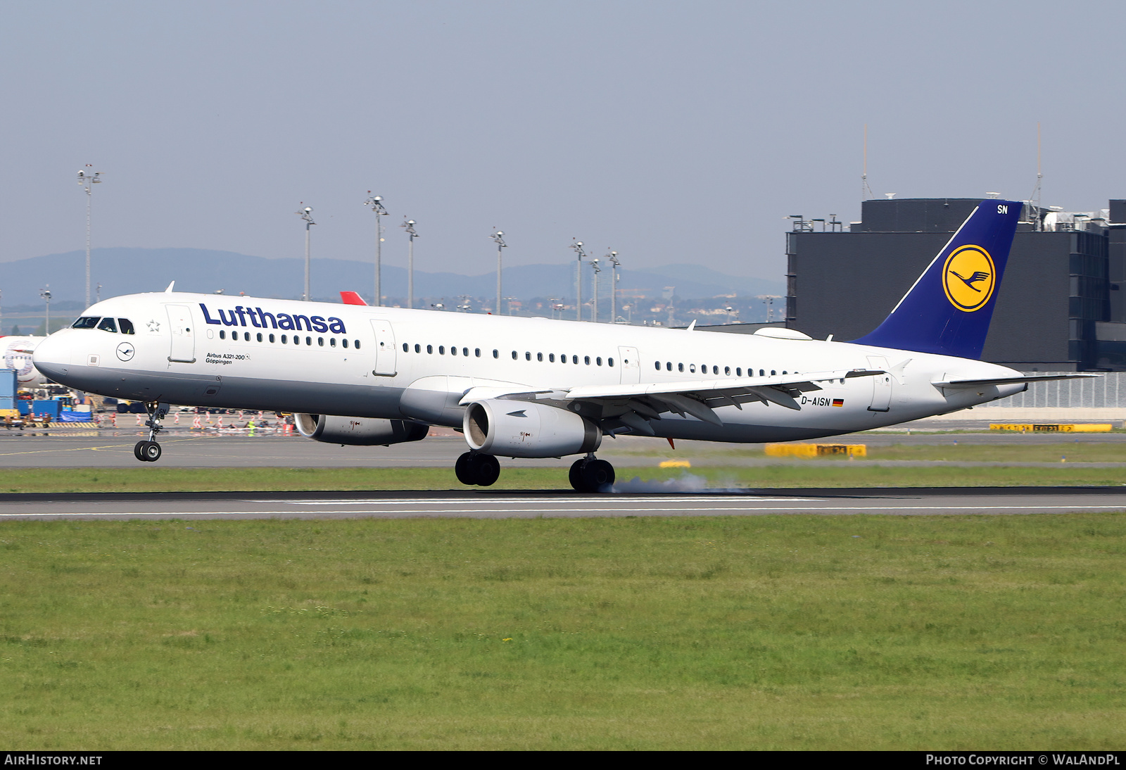 Aircraft Photo of D-AISN | Airbus A321-231 | Lufthansa | AirHistory.net #521731