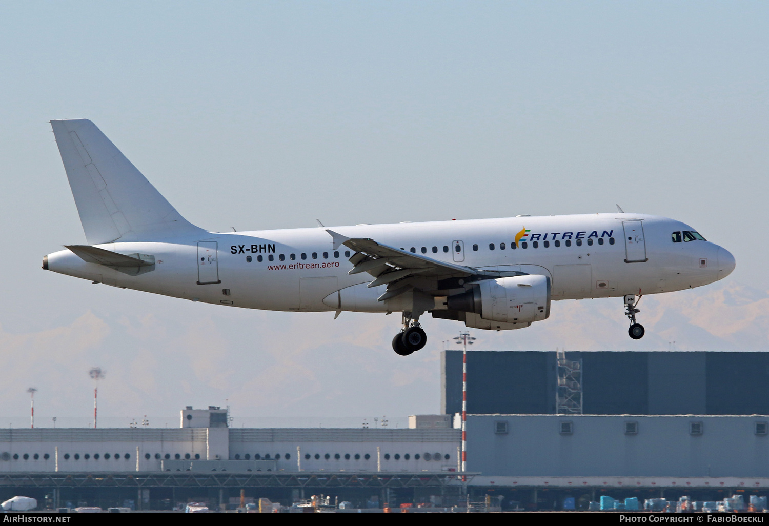 Aircraft Photo of SX-BHN | Airbus A319-112 | Eritrean Airlines | AirHistory.net #521734