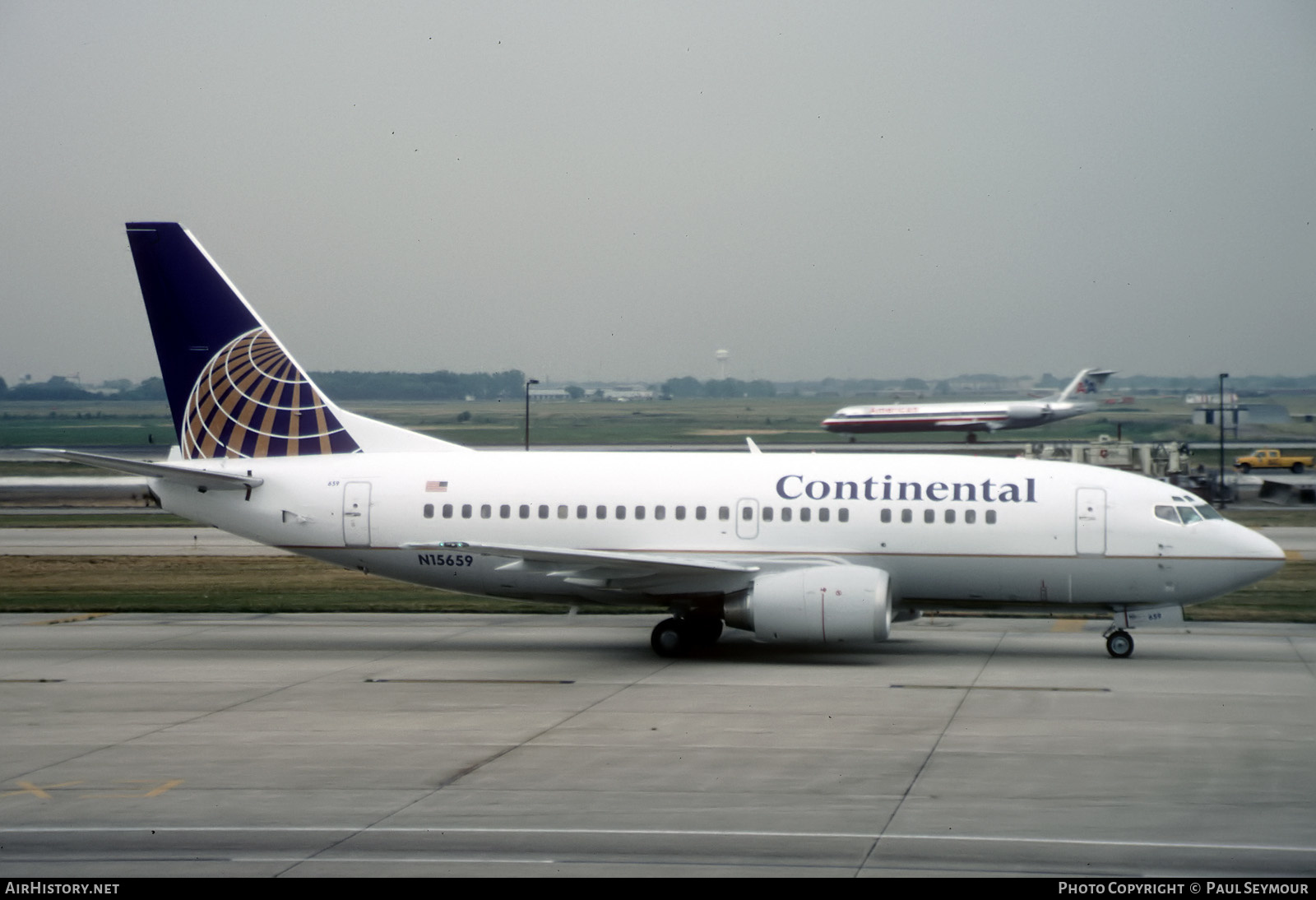 Aircraft Photo of N15659 | Boeing 737-524 | Continental Airlines | AirHistory.net #521748