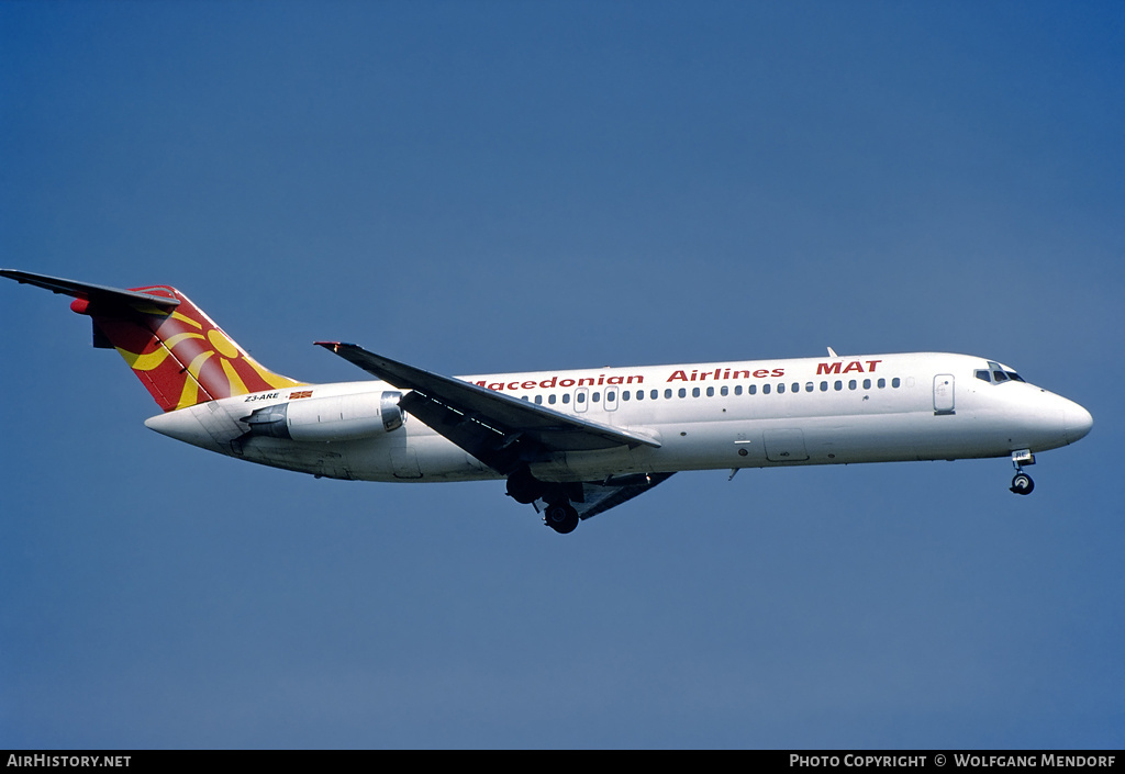 Aircraft Photo of Z3-ARE | McDonnell Douglas DC-9-32 | MAT - Macedonian Airlines | AirHistory.net #521752