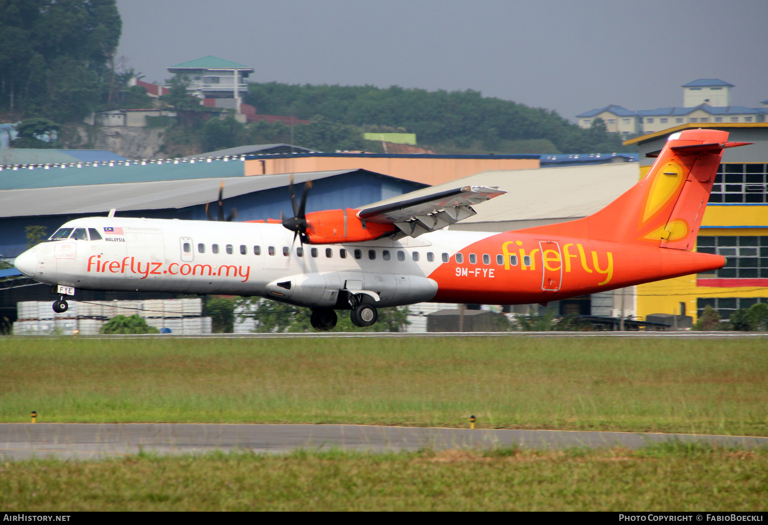 Aircraft Photo of 9M-FYE | ATR ATR-72-500 (ATR-72-212A) | Firefly | AirHistory.net #521753