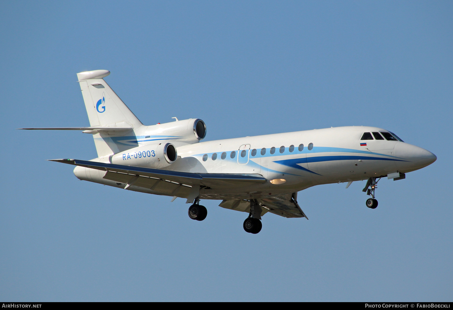 Aircraft Photo of RA-09003 | Dassault Falcon 900EX | Gazpromavia | AirHistory.net #521769