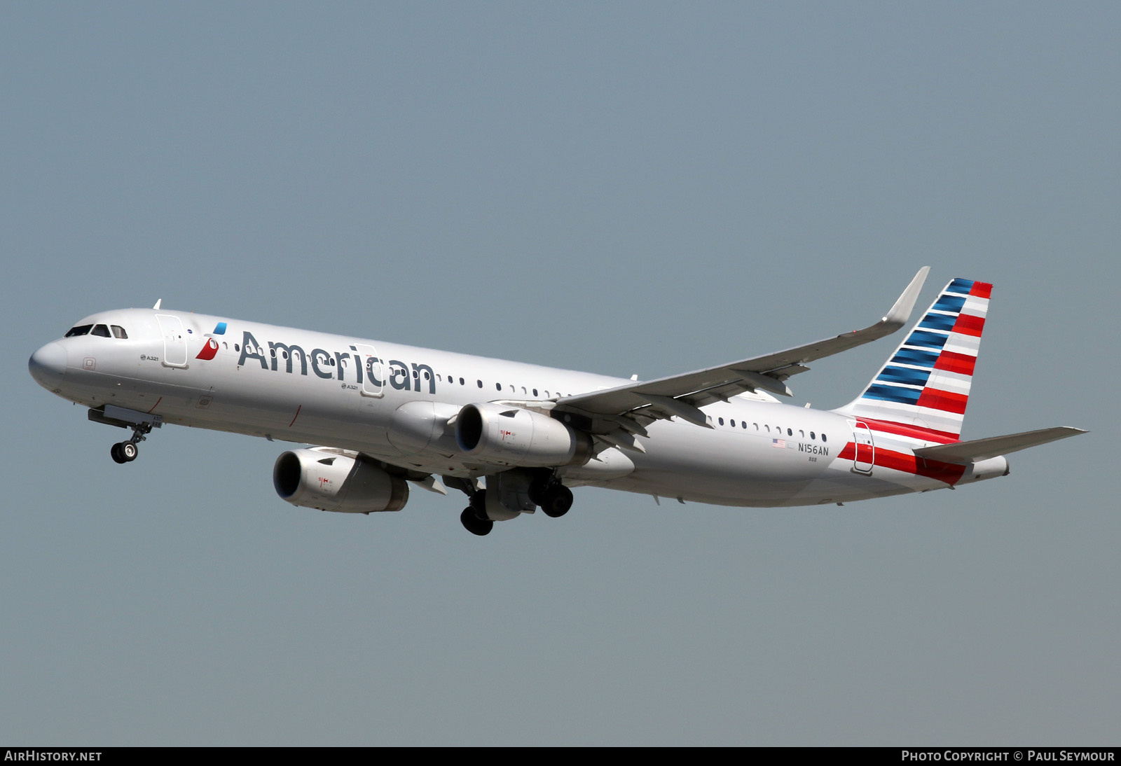 Aircraft Photo of N156AN | Airbus A321-231 | American Airlines | AirHistory.net #521778