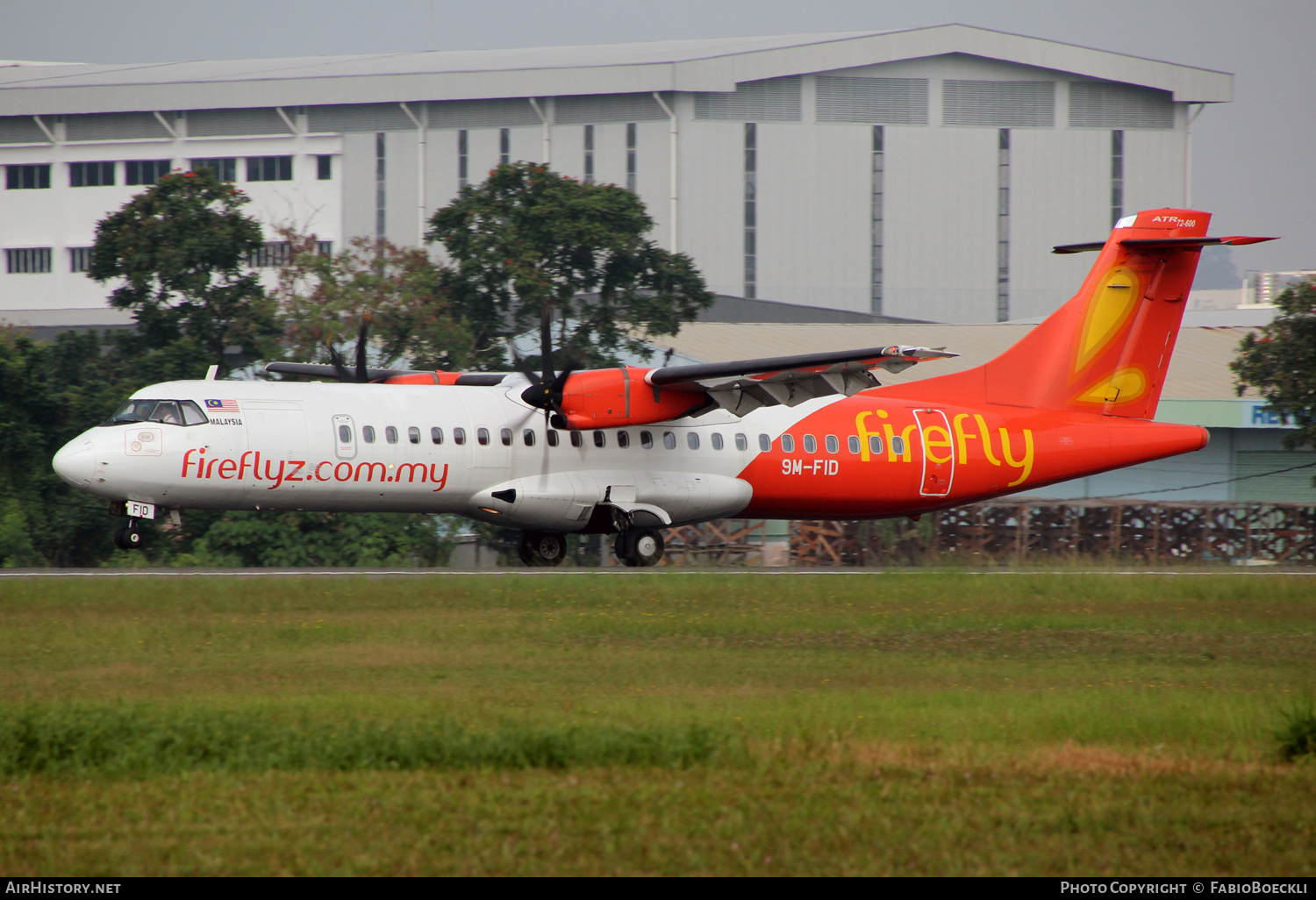 Aircraft Photo of 9M-FID | ATR ATR-72-600 (ATR-72-212A) | Firefly | AirHistory.net #521785