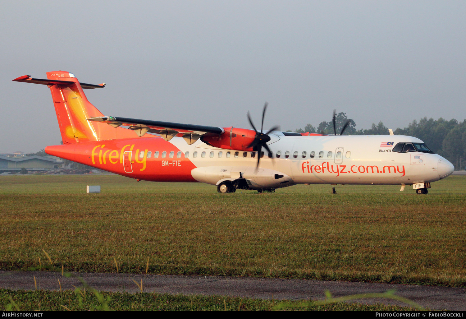 Aircraft Photo of 9M-FIE | ATR ATR-72-600 (ATR-72-212A) | Firefly | AirHistory.net #521786
