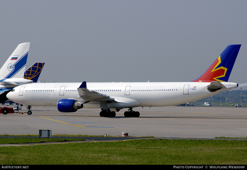 Aircraft Photo of C-FRAV | Airbus A330-322 | Skyservice Airlines | AirHistory.net #521797