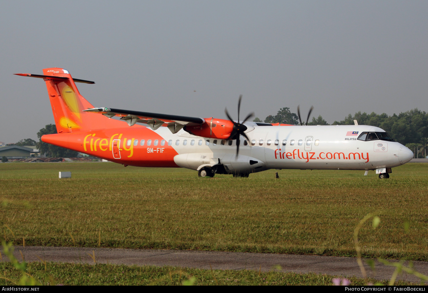 Aircraft Photo of 9M-FIF | ATR ATR-72-600 (ATR-72-212A) | Firefly | AirHistory.net #521805