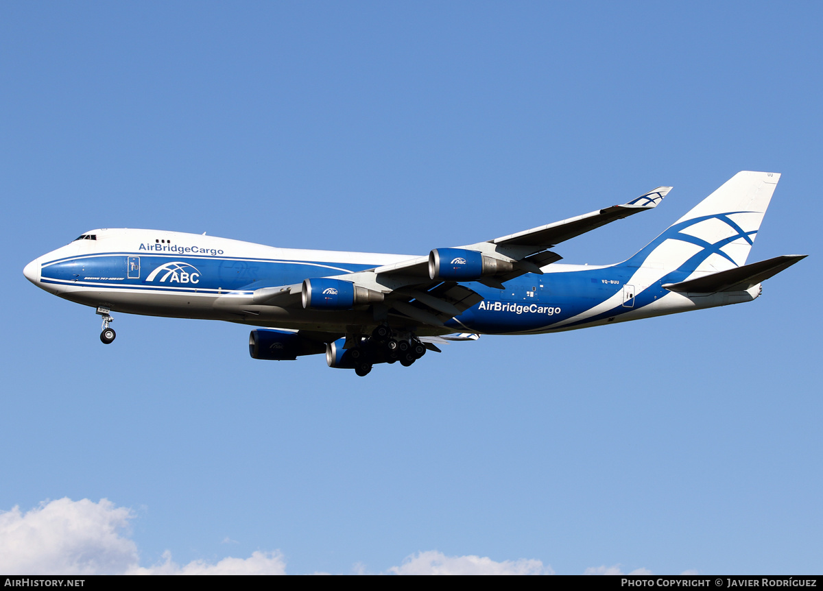 Aircraft Photo of VQ-BUU | Boeing 747-4EVF/ER/SCD | ABC - AirBridgeCargo Airlines | AirHistory.net #521811