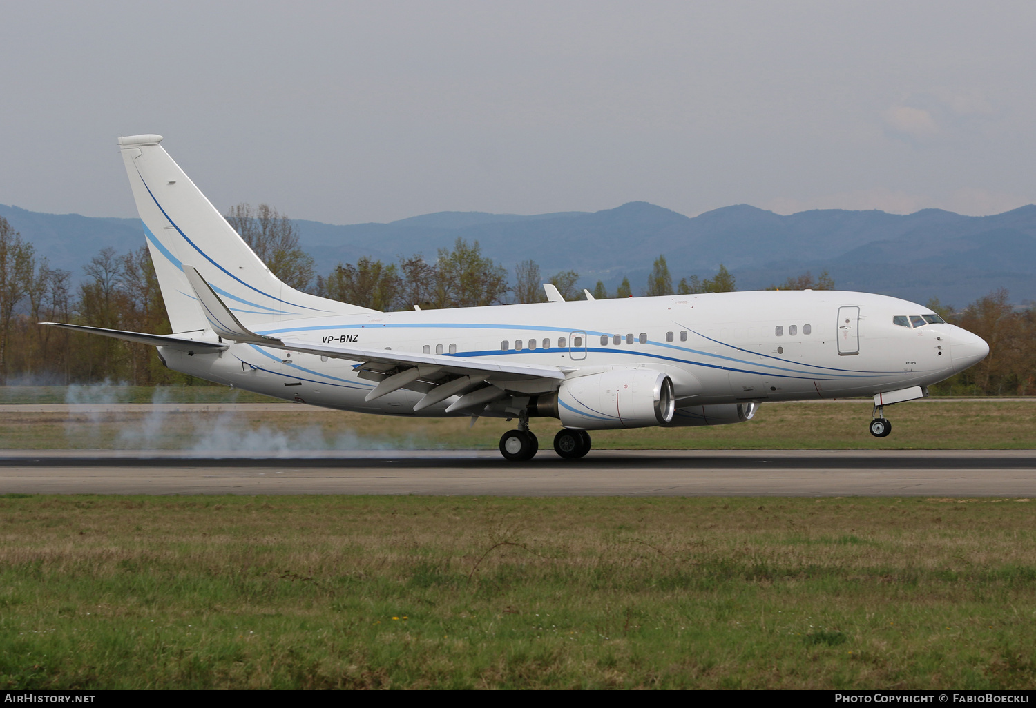 Aircraft Photo of VP-BNZ | Boeing 737-7HD BBJ | Gazpromavia | AirHistory.net #521812