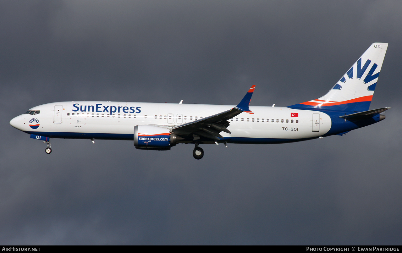 Aircraft Photo of TC-SOI | Boeing 737-8 Max 8 | SunExpress | AirHistory.net #521823