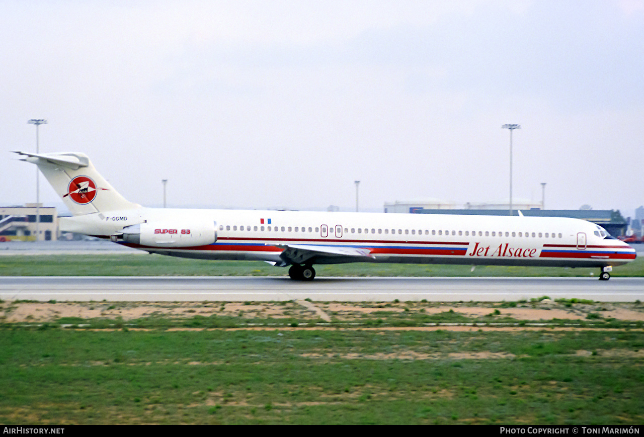 Aircraft Photo of F-GGMD | McDonnell Douglas MD-83 (DC-9-83) | Jet Alsace | AirHistory.net #521835