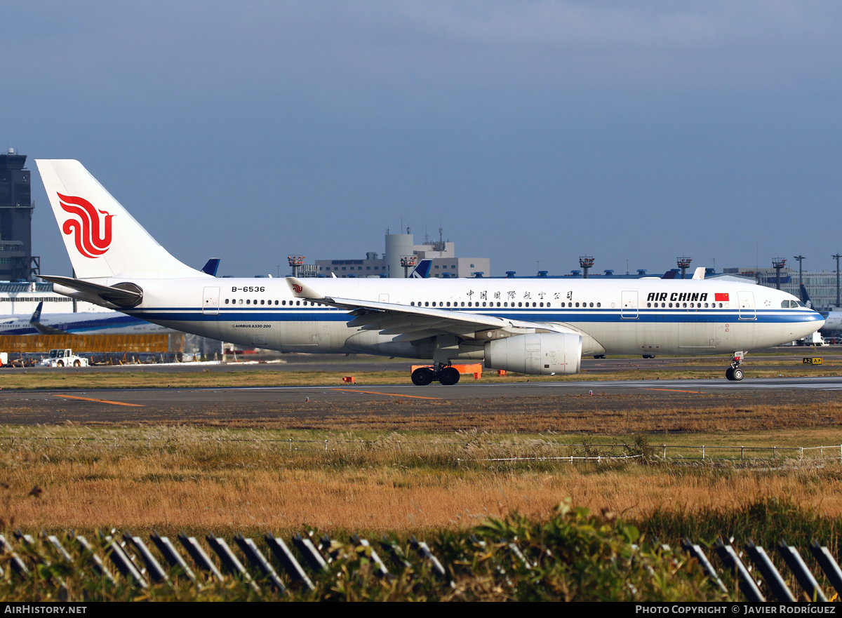 Aircraft Photo of B-6536 | Airbus A330-243 | Air China | AirHistory.net #521838