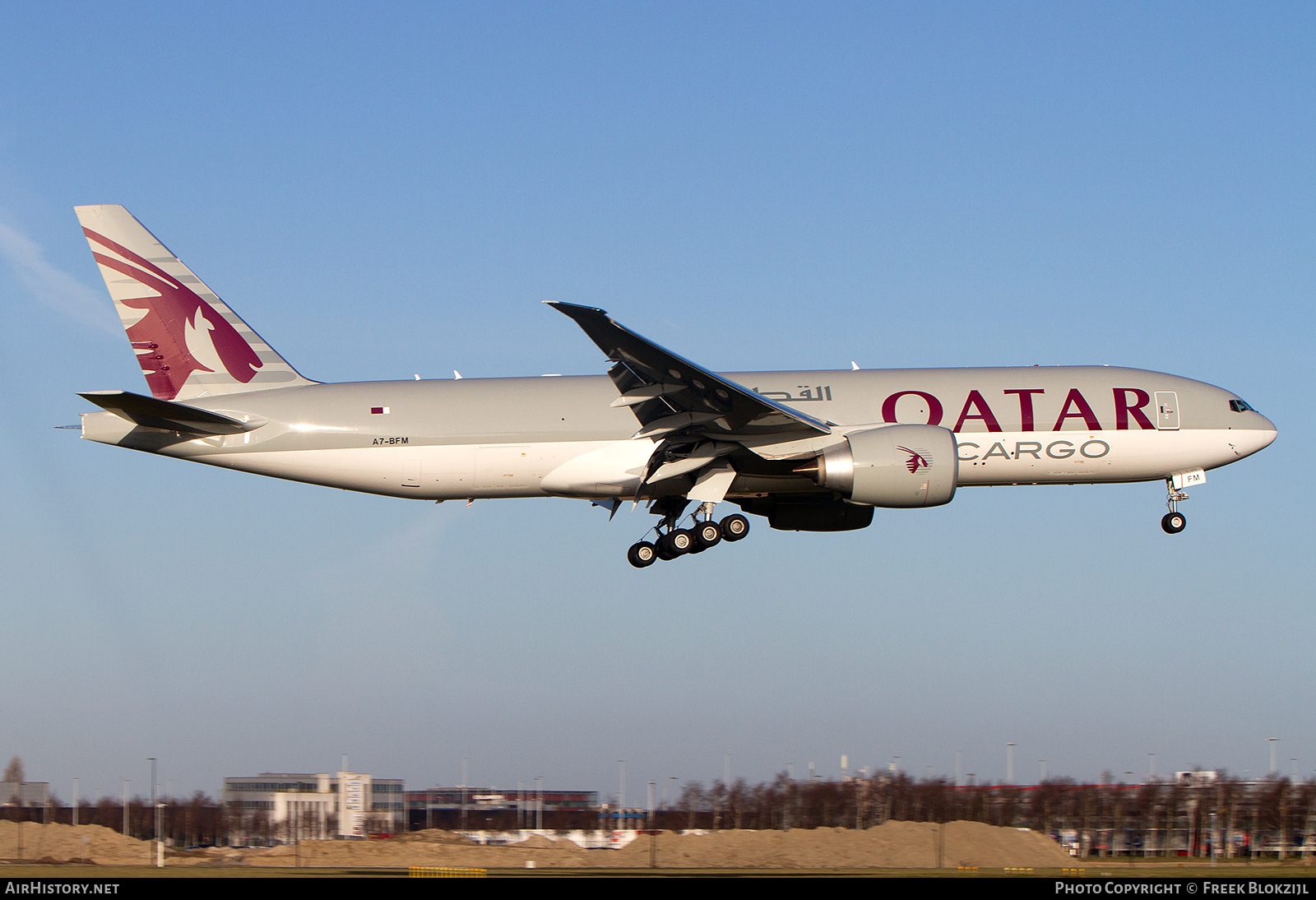 Aircraft Photo of A7-BFM | Boeing 777-F | Qatar Airways Cargo | AirHistory.net #521848
