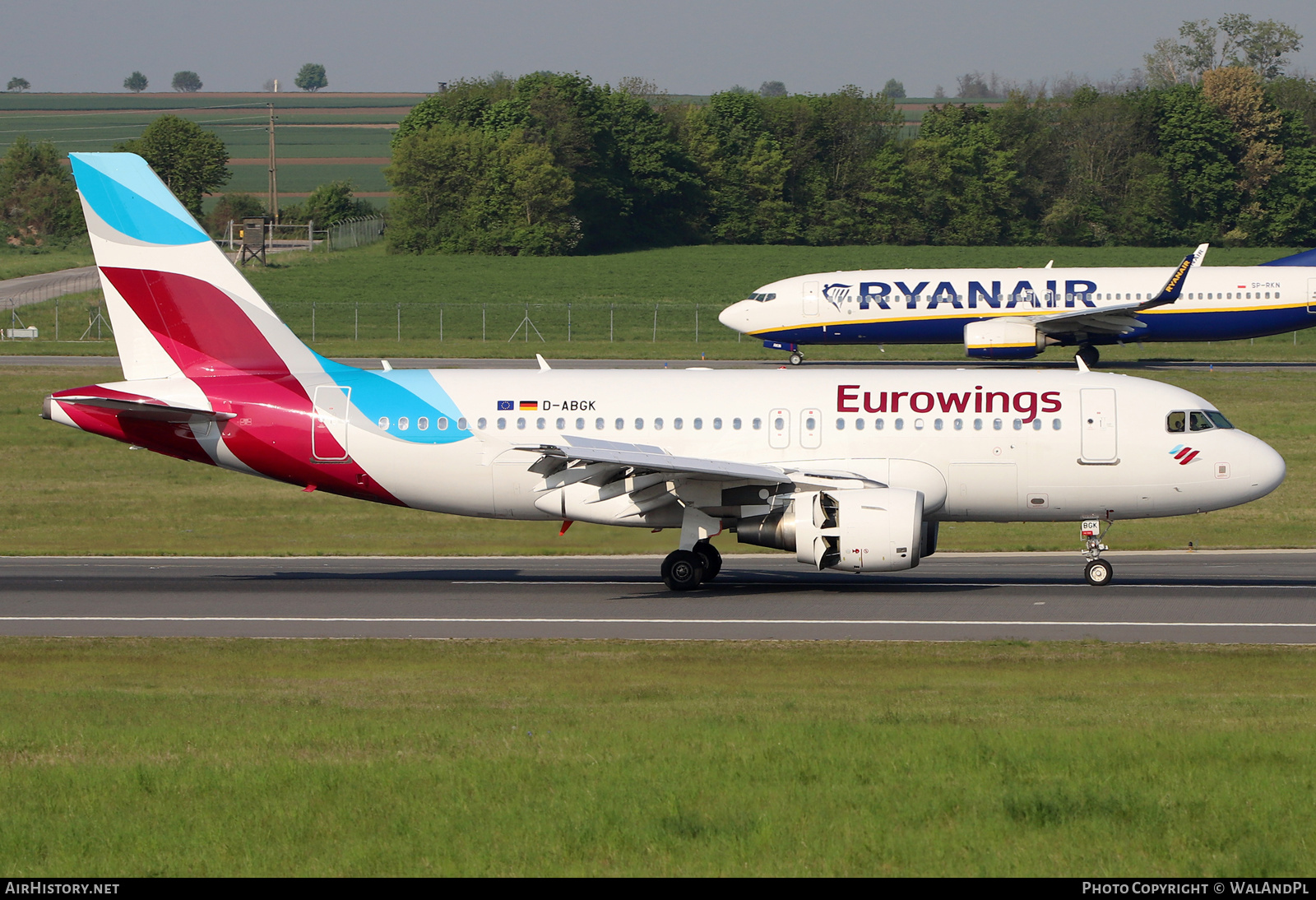 Aircraft Photo of D-ABGK | Airbus A319-112 | Eurowings | AirHistory.net #521859