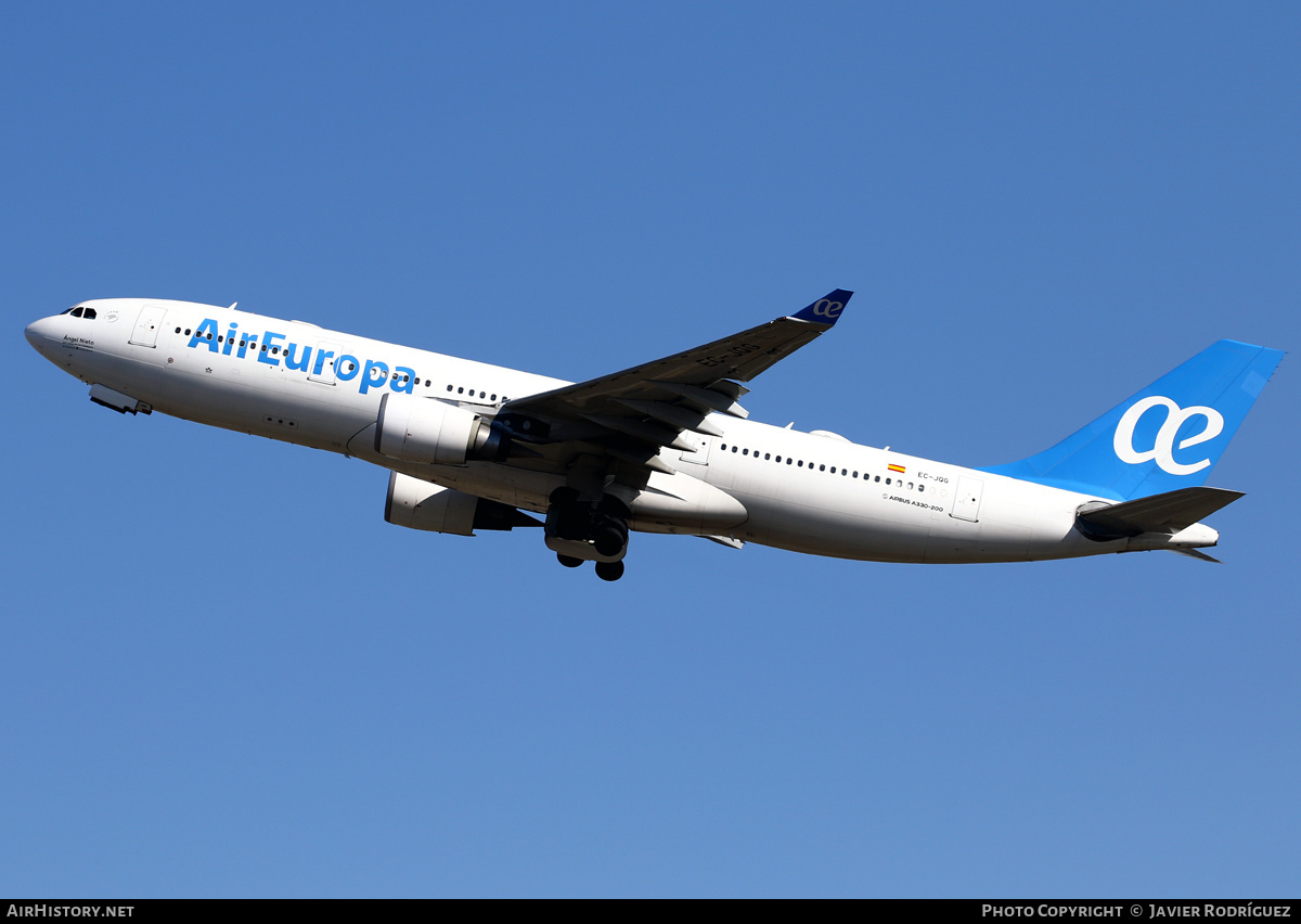 Aircraft Photo of EC-JQG | Airbus A330-202 | Air Europa | AirHistory.net #521862
