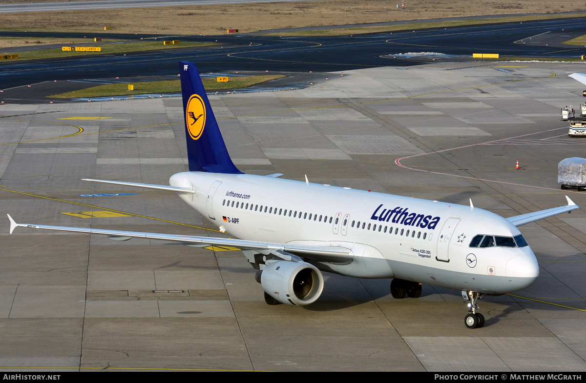 Aircraft Photo of D-AIPF | Airbus A320-211 | Lufthansa | AirHistory.net #521879