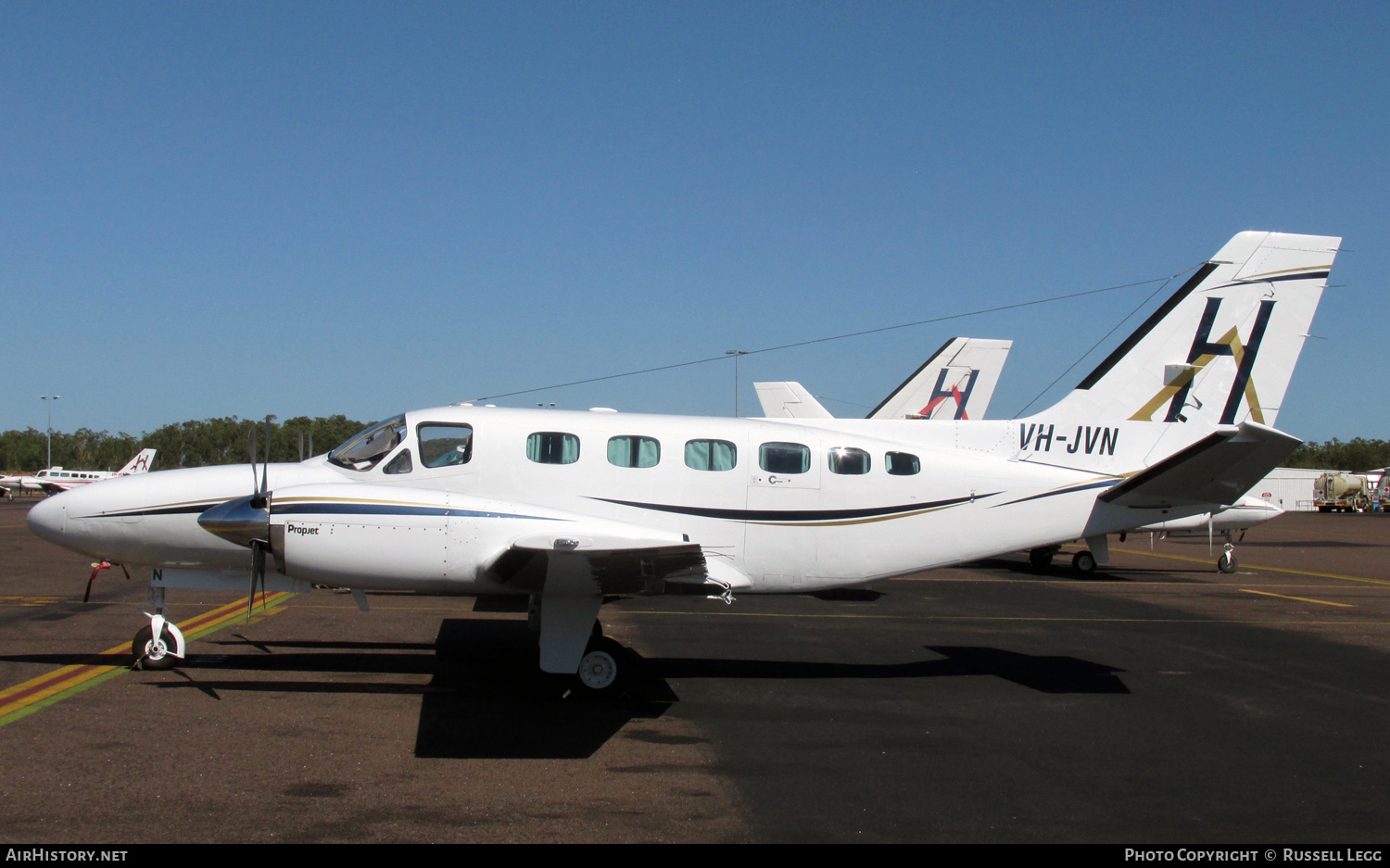 Aircraft Photo of VH-JVN | Cessna 441 Conquest | Hardy Aviation | AirHistory.net #521890