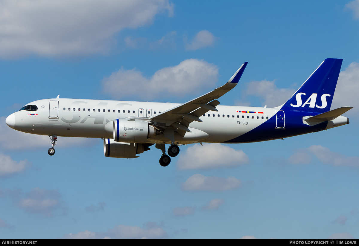 Aircraft Photo of EI-SIO | Airbus A320-251N | Scandinavian Airlines - SAS | AirHistory.net #521893