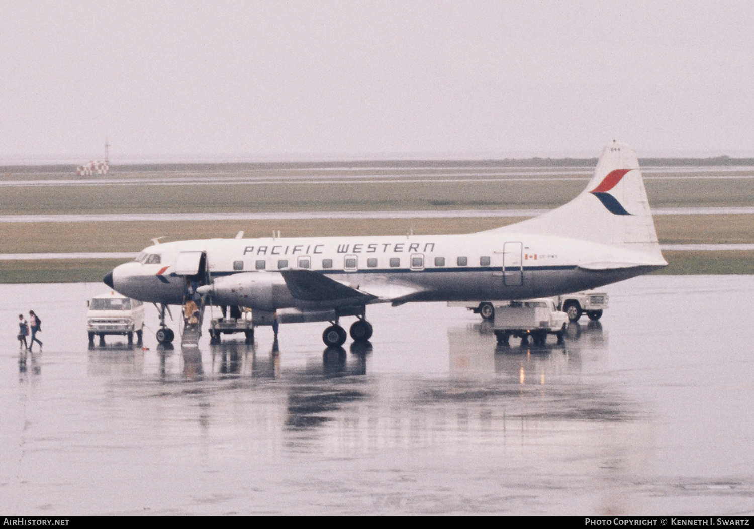 Aircraft Photo of CF-PWY | Convair 640 | Pacific Western Airlines | AirHistory.net #521924